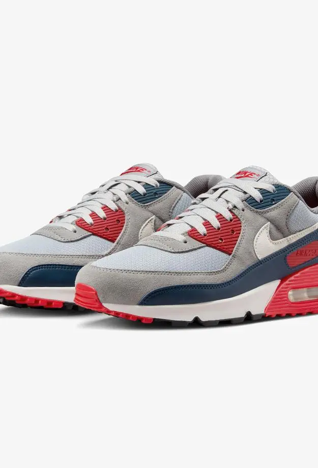 Nike Air Max 90 Erkek Gri Spor Ayakkabı