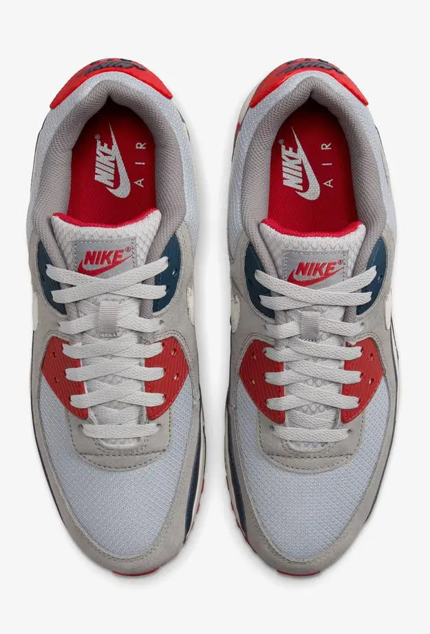 Nike Air Max 90 Erkek Gri Spor Ayakkabı