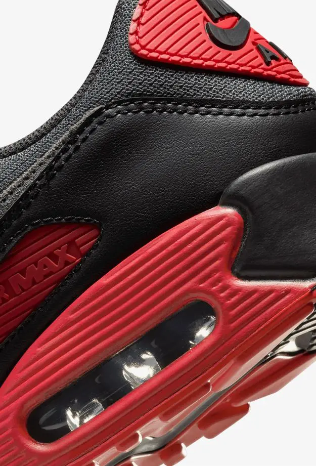 Nike Air Max 90 Erkek Siyah Spor Ayakkabı