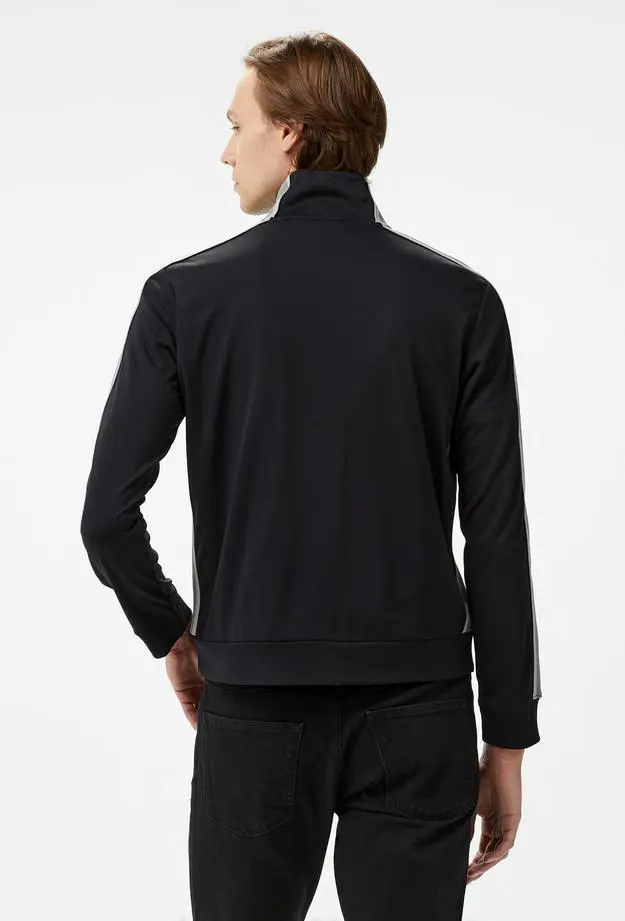 Calvin Klein Full Zip Erkek Siyah Sweatshirt