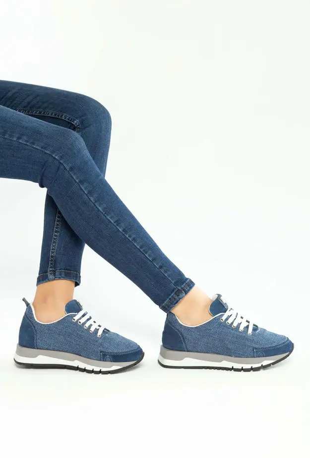 Tamer Tanca Kadın Tekstil Jean Sneakers & Spor Ayakkabı