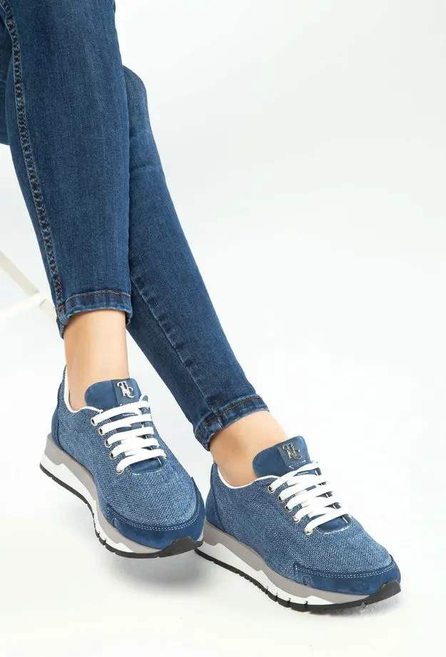 Tamer Tanca Kadın Tekstil Jean Sneakers & Spor Ayakkabı