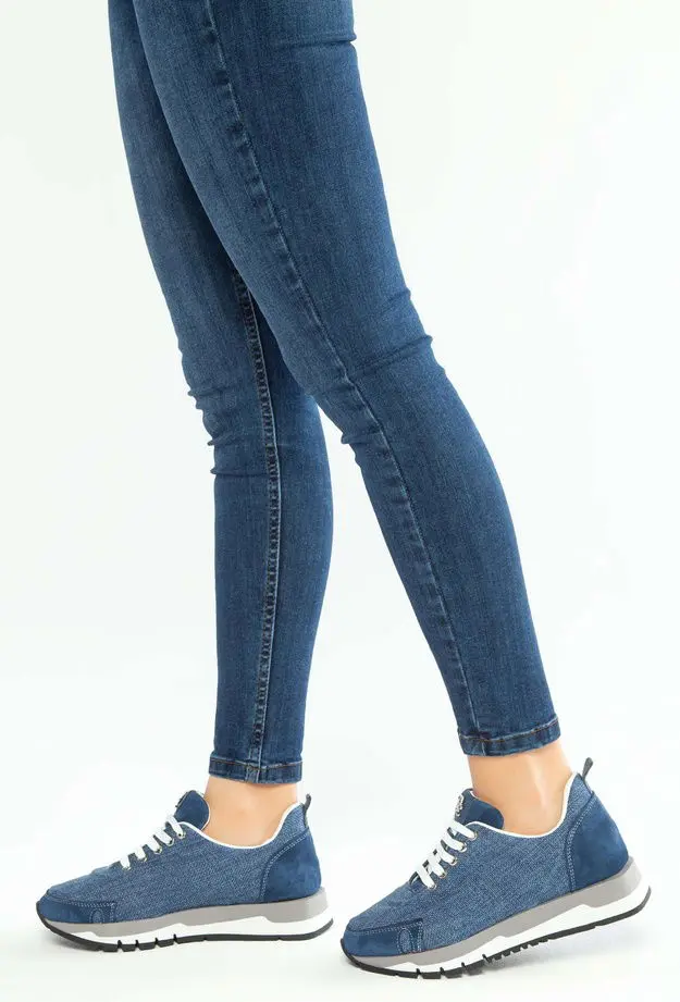 Tamer Tanca Kadın Tekstil Jean Sneakers & Spor Ayakkabı