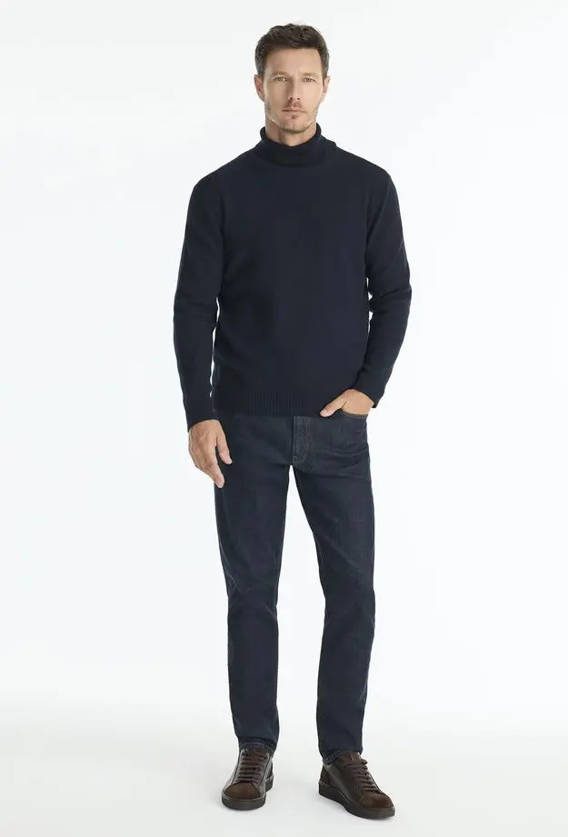 Yargıcı YARGICI Regular Balıkçı Yaka Uzun Kol Kazak