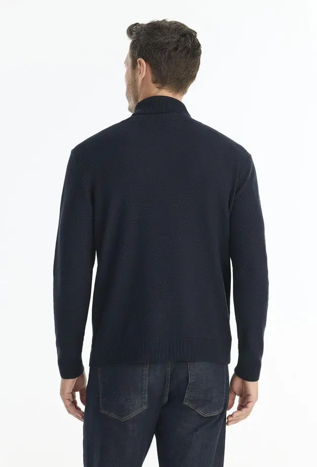 YARGICI Regular Balıkçı Yaka Uzun Kol Kazak