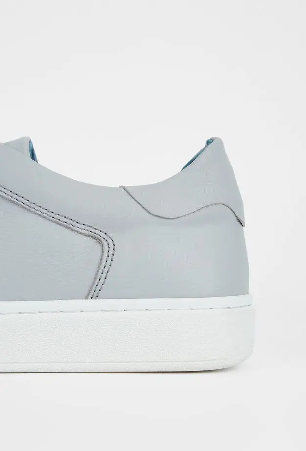 Valmenti Erkek Gri Hakiki Deri Sneakers & Spor Ayakkabı