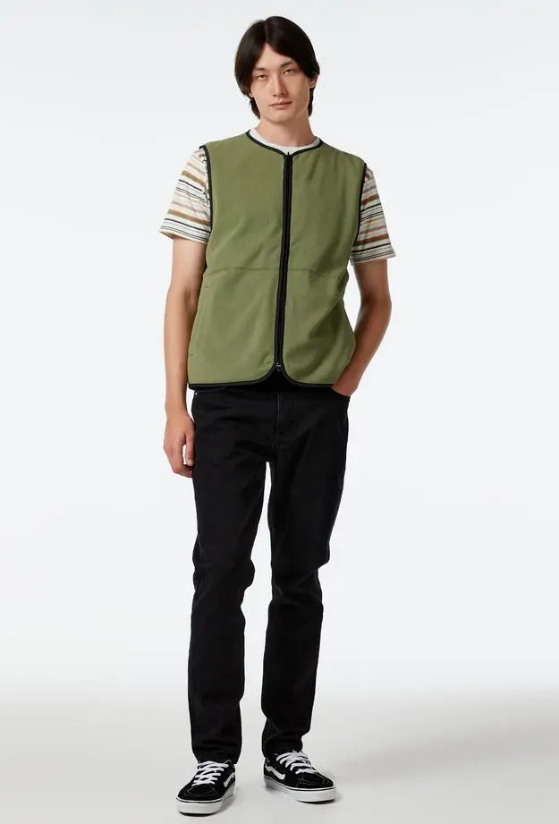 Vans Rosewood Reversible Vest Erkek Yeşil Ceket