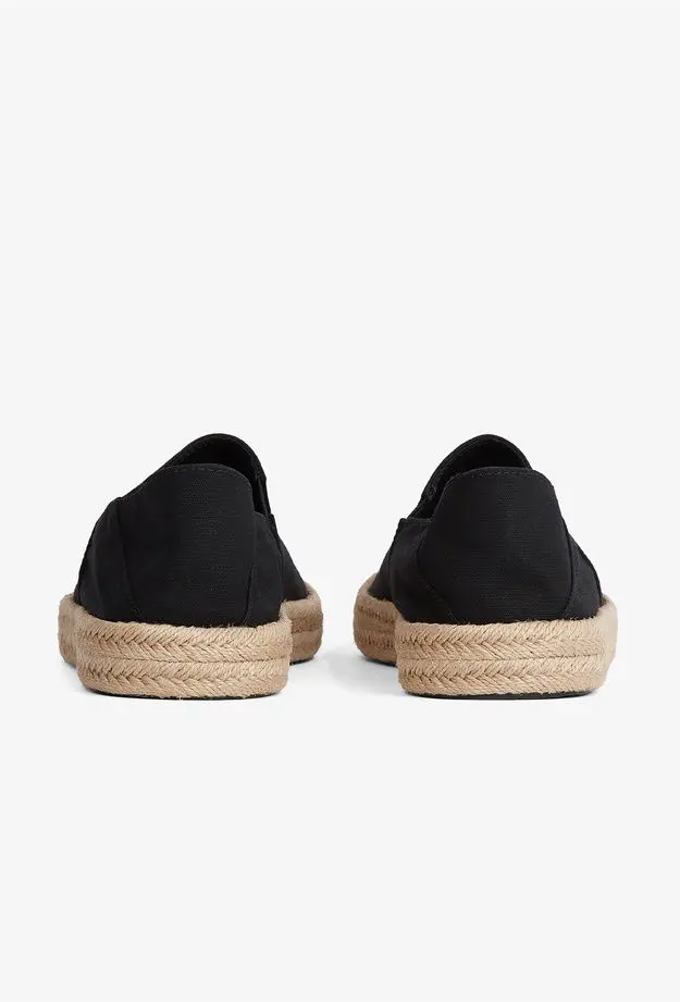 Calvin Klein İnj Espadrille Cv Erkek Siyah Günlük Ayakkabı