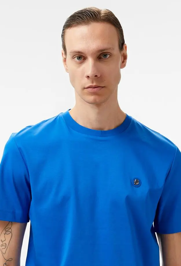 Boss C-Taut 01 Erkek Mavi T-Shirt