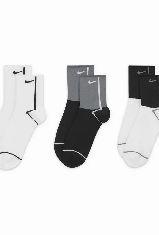 Nike Everyday Plus Lightweight Ankle Unisex Renkli Çorap