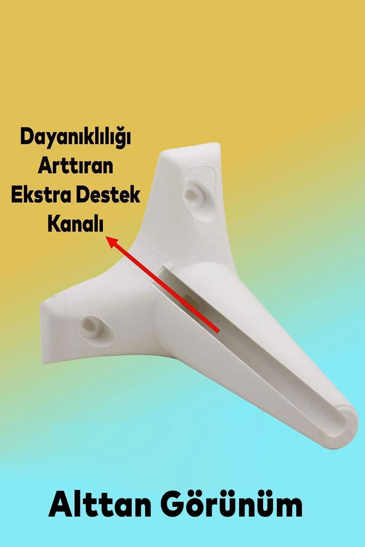 Aspen Lüks Mobilya Kanepe Koltuk Tv Ünitesi Baza Ayağı Ayakları Beyaz 15 Cm Ayak (4 ADET)