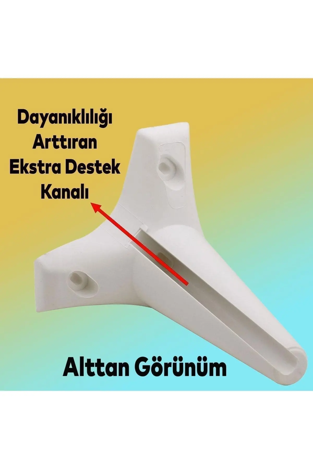 Aspen 12'li Set Mobilya Kanepe Koltuk Tv Ünitesi Baza Ayağı Ayakları Destek 15 Cm Robot Süpürge