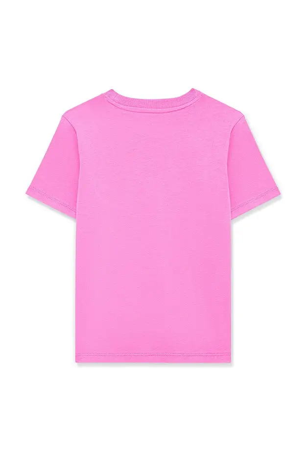 Mavi Mavi Logo Baskılı Pembe Tişört Regular Fit / Normal Kesim 7610109-71033