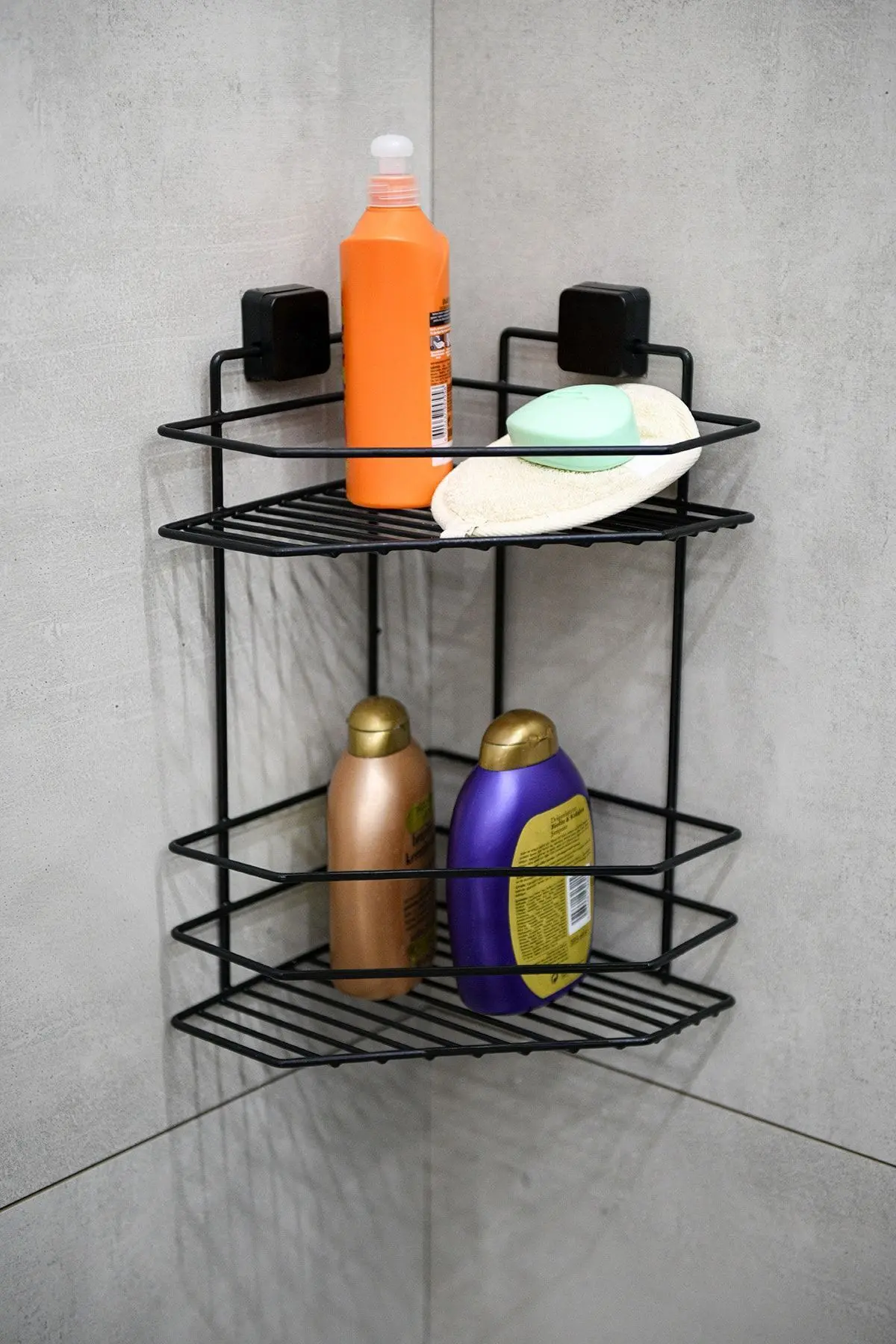 Ömür Boyu Paslanmaz Yapışkanlı Banyo Köşeliği