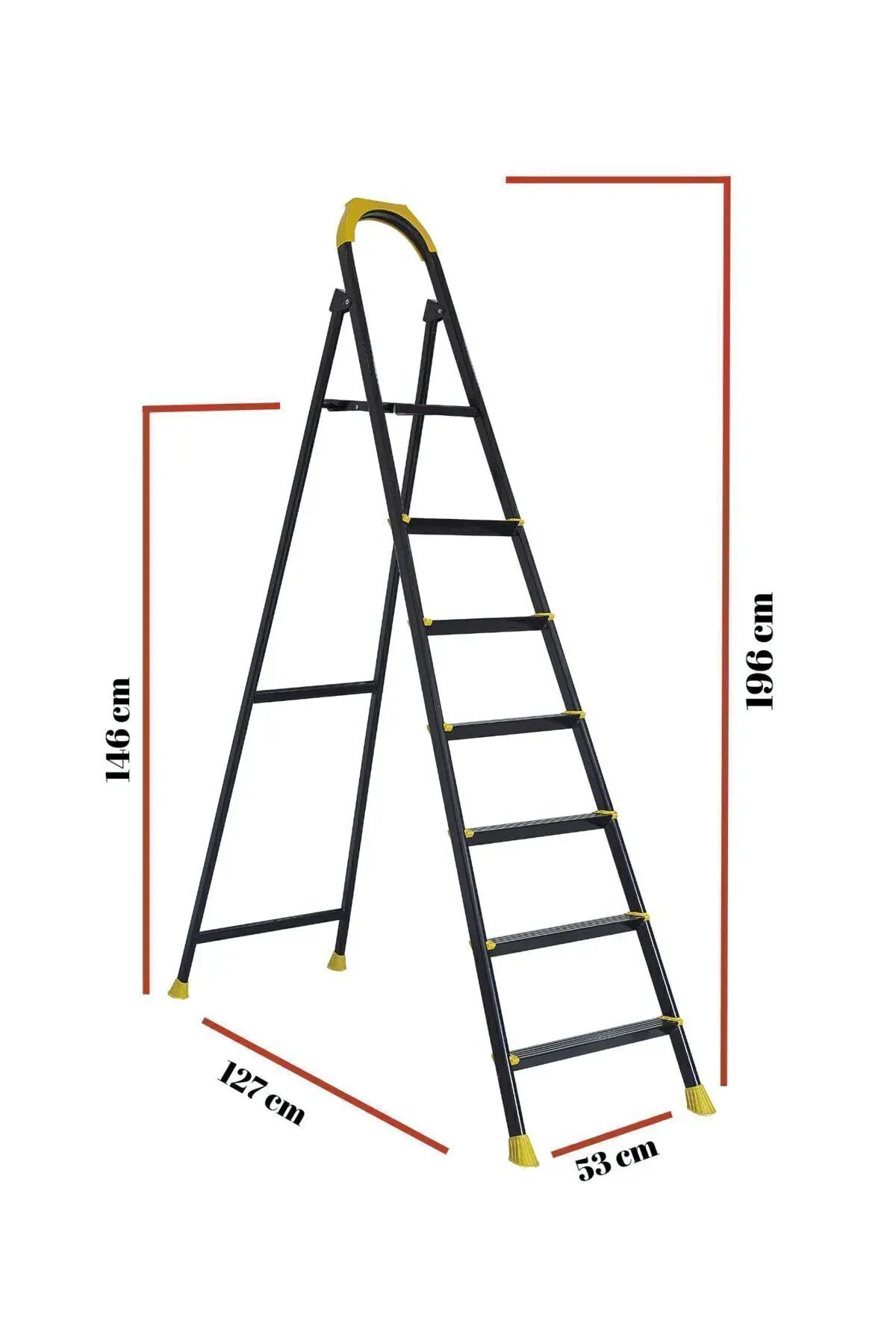 Hardy 6+1 Özel Tasarım Hafif Merdiven