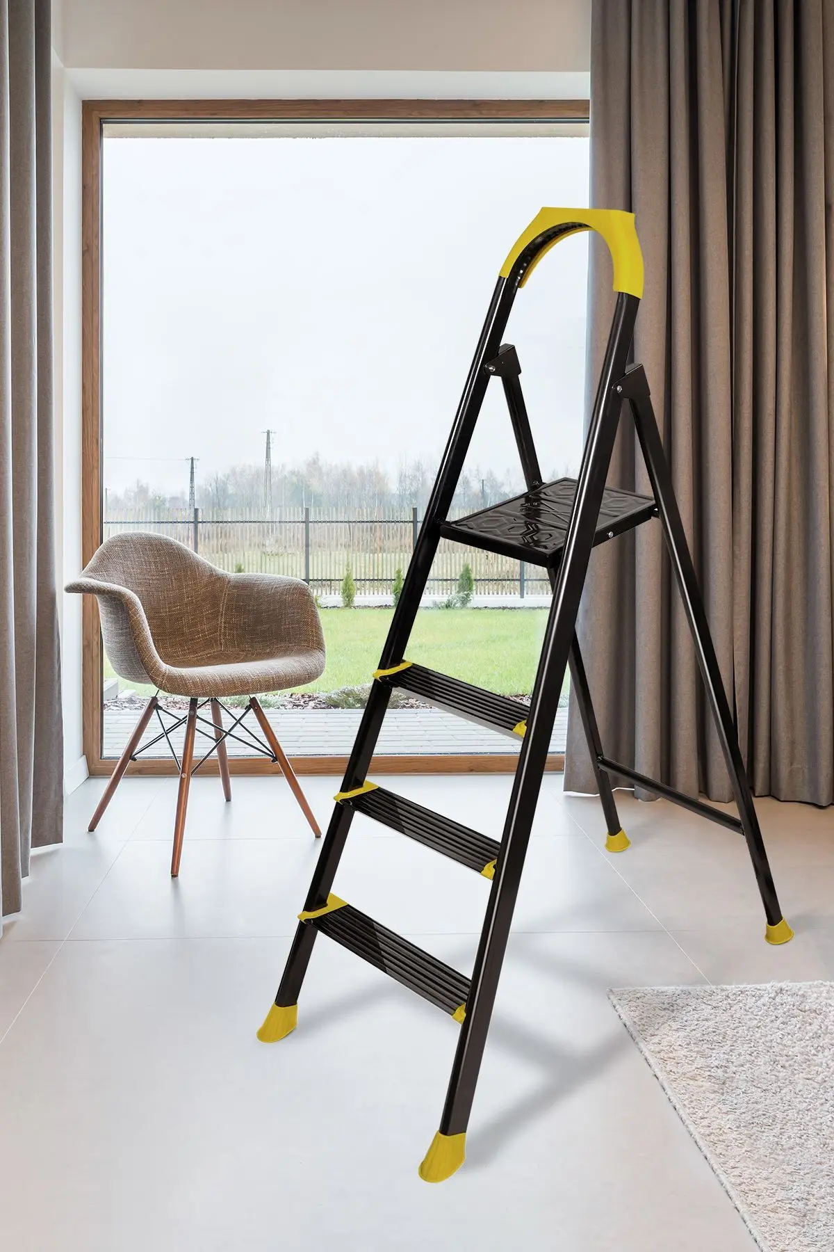 Hardy 3 1 Basamaklı Özel Tasarım Hafif Merdiven