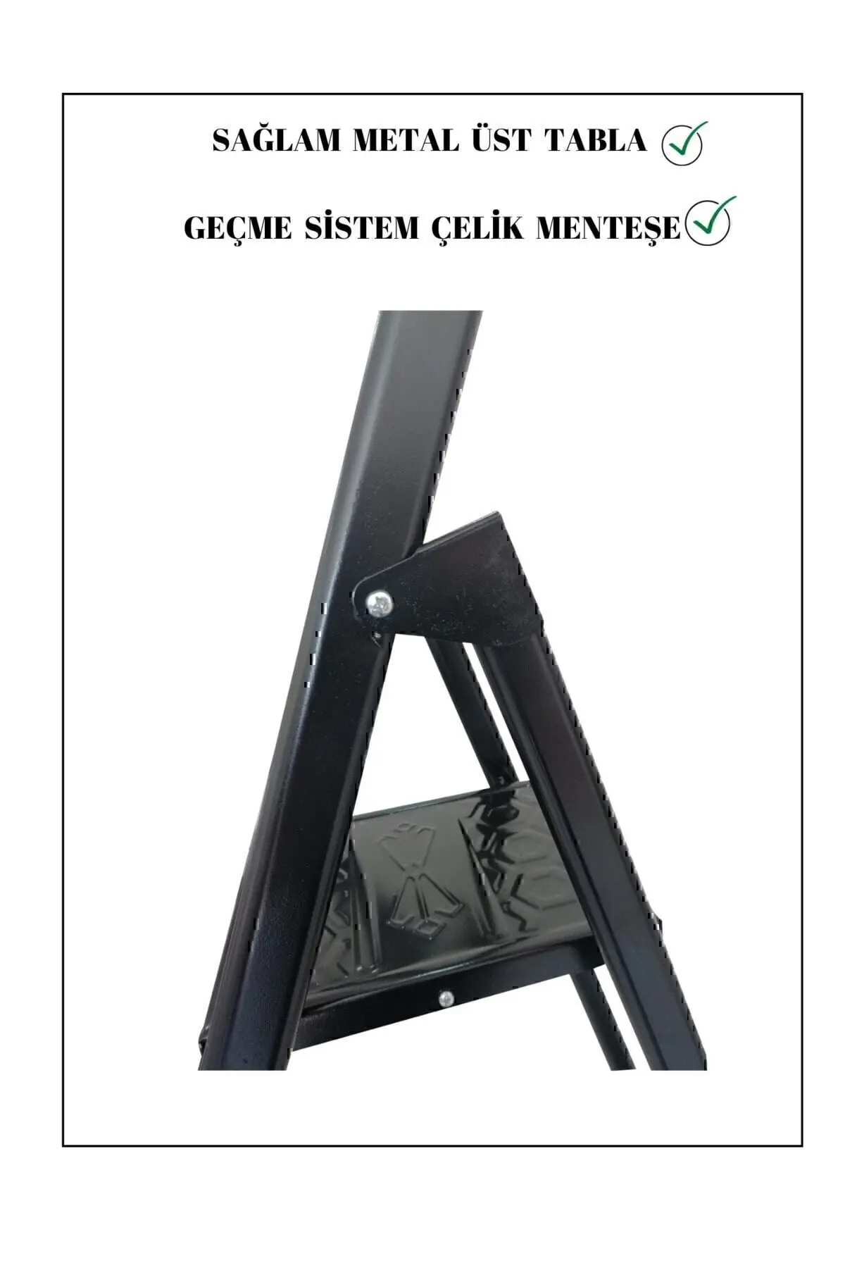 Hardy 4+1 Basamaklı Özel Tasarım Hafif Merdiven