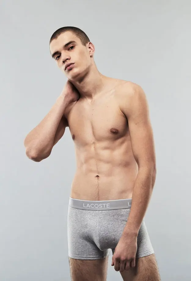 Lacoste Erkek 3'lü Renkli Boxer