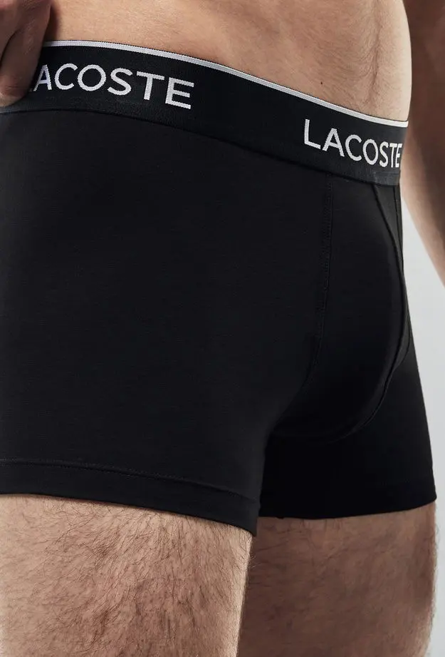 Lacoste Erkek 3'lü Renkli Boxer