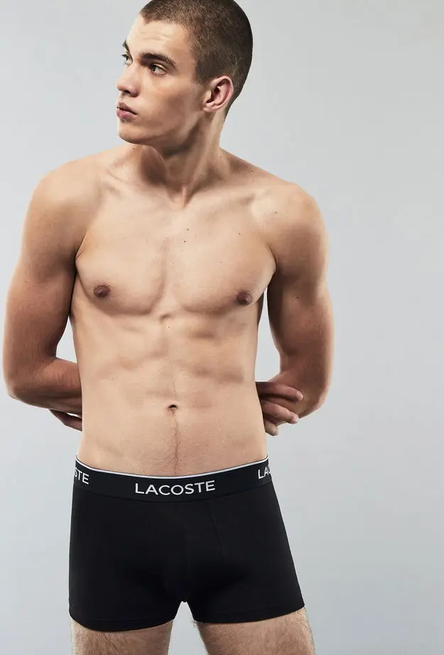 Lacoste Erkek 3'lü Renkli Boxer