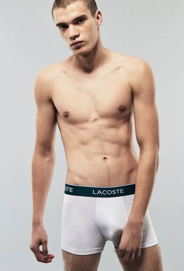 Lacoste Erkek 3'lü Renkli Boxer