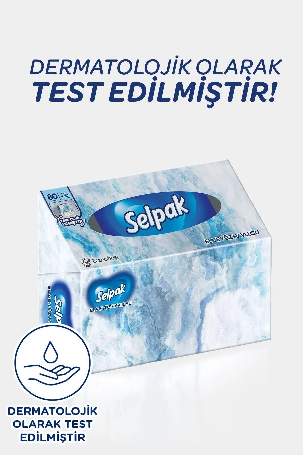 ® El Ve Yüz Havlusu 3'lü 240 Yaprak