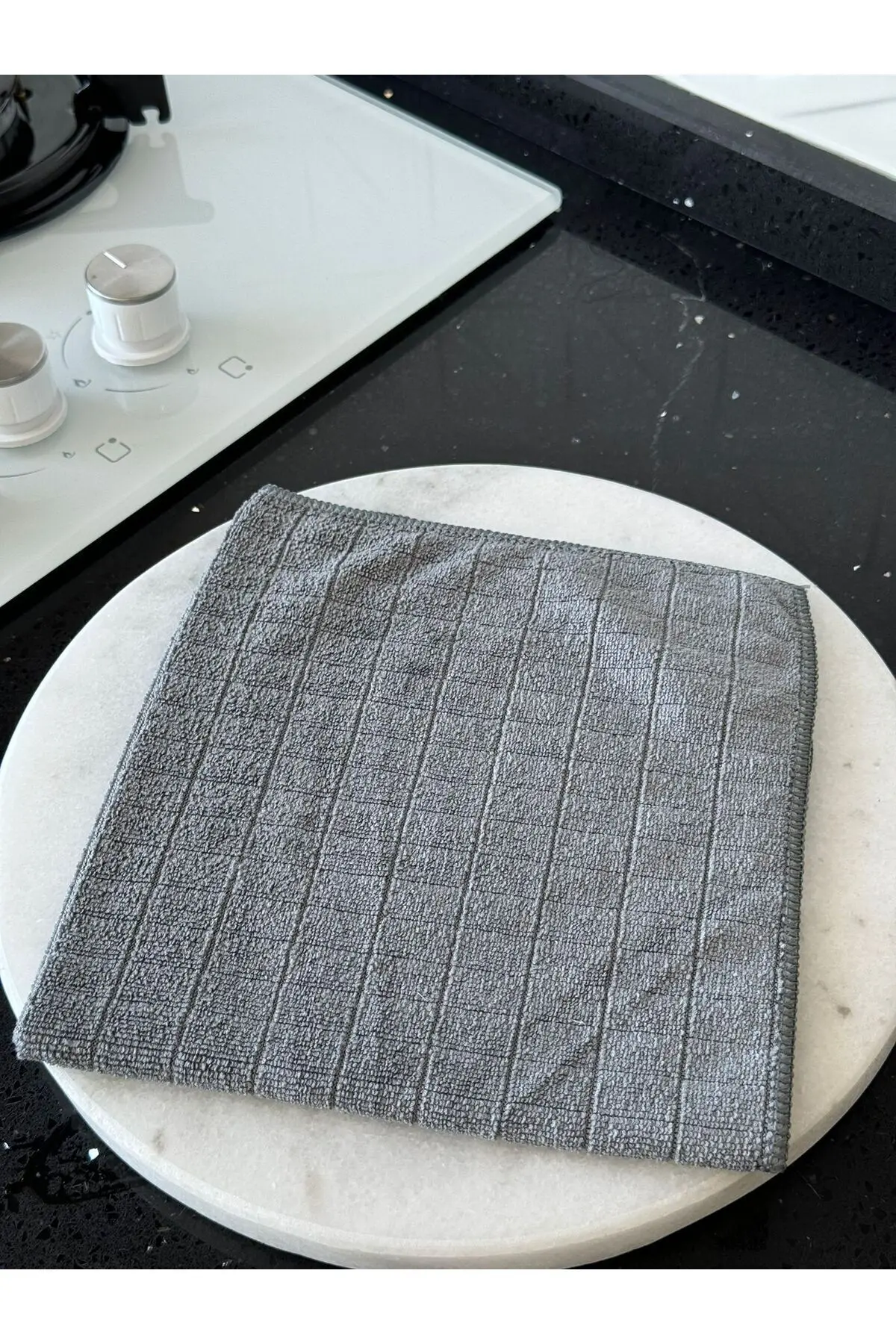 ( 3 Adet ) Mikrofiber Mutfak Temizlik Bezi 40*40 Cm Leke Tutmaz Koku Yapmaz