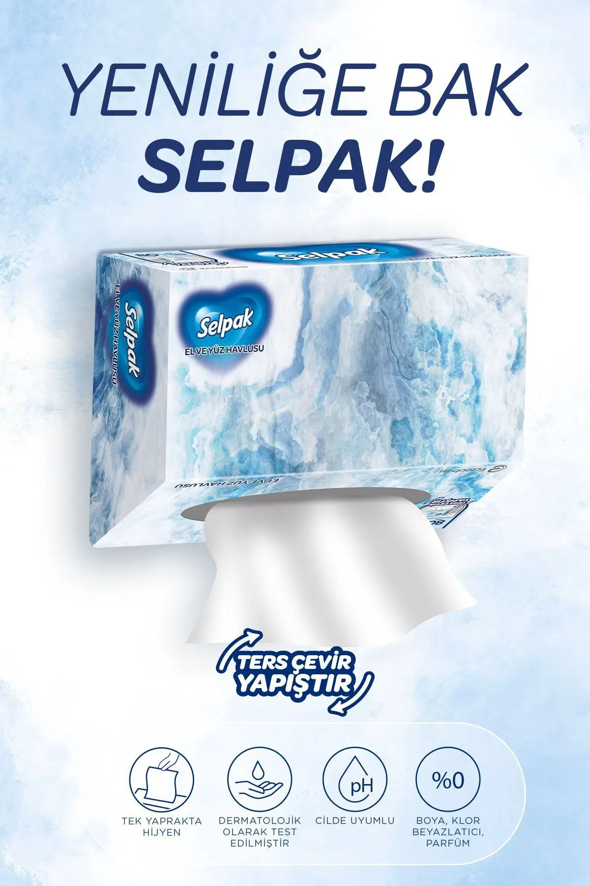 ® El Ve Yüz Havlusu 80 Yaprak