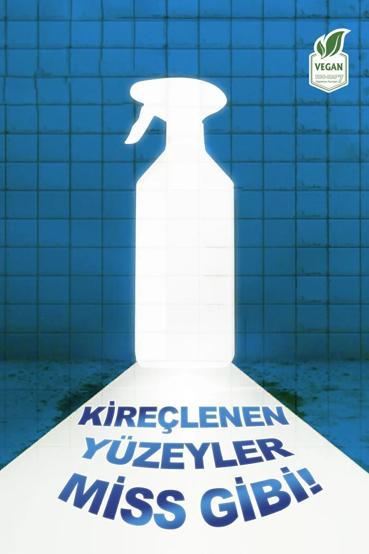 Clean Ultra Güçlü Banyo Temizleyici ve Kireç Çözücü Okyanus Kokulu Sprey 750 ml
