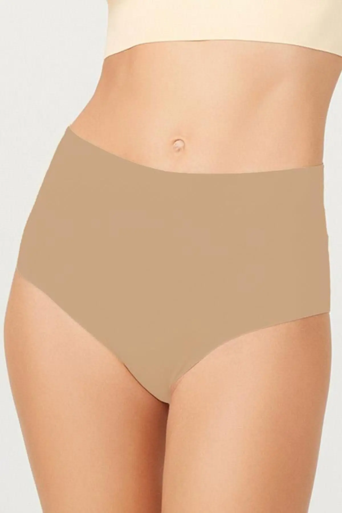 Yüksek Bel Basic Lazer Kesim Bikini Külot 6'lı Paket-2