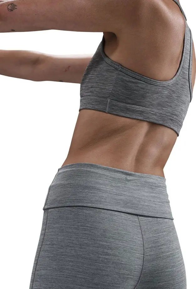 Nike One Dri-Fit Heritage Kadın Gri Eşofman Altı