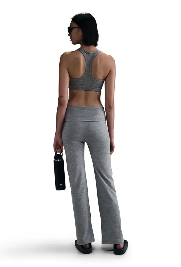 Nike One Dri-Fit Heritage Kadın Gri Eşofman Altı