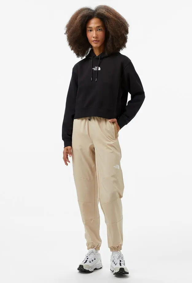 The North Face Essential Crop Kadın Siyah Sweatshirt