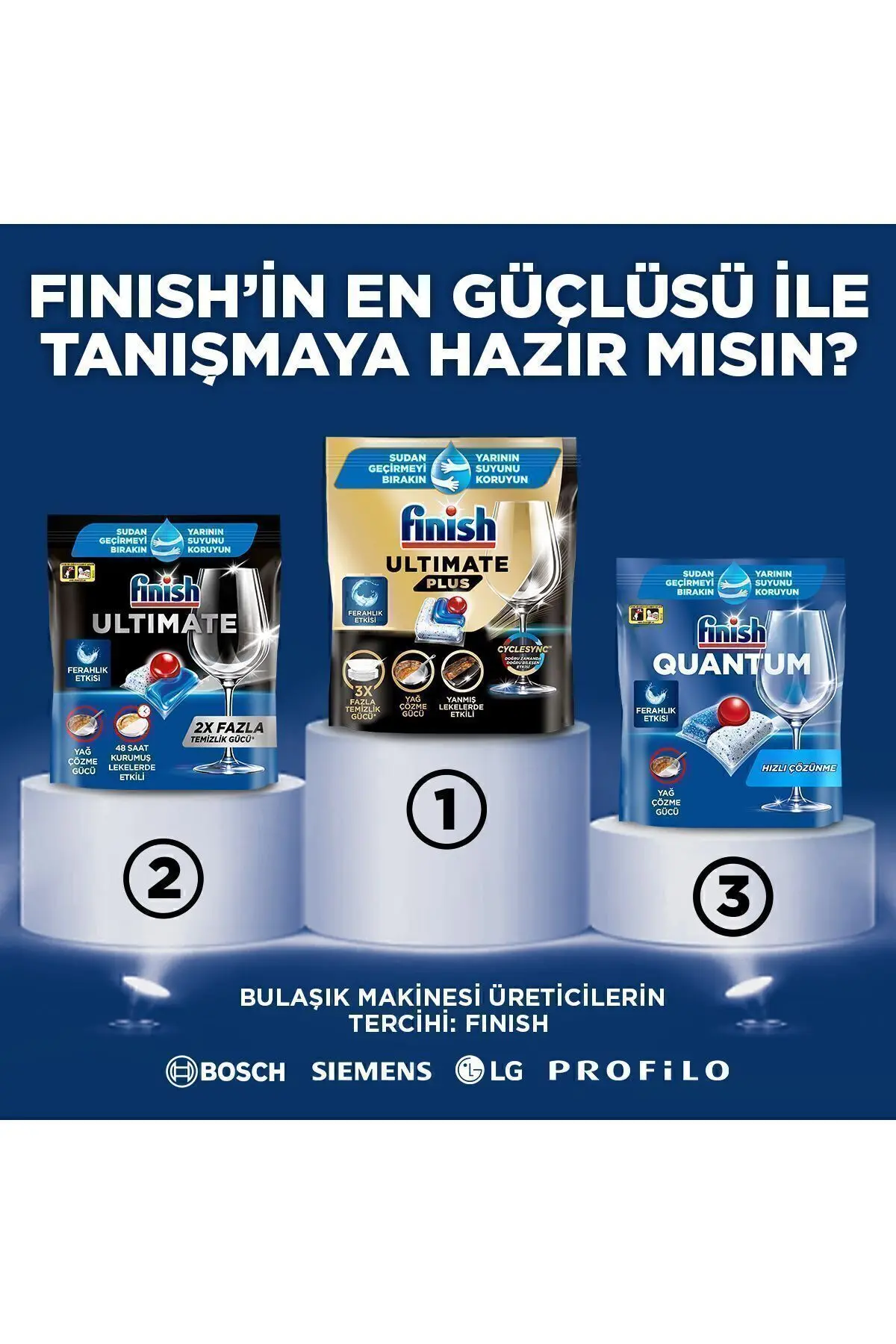 Quantum Özel Seri 100 Kapsül Bulaşık Makinesi Deterjanı Tableti