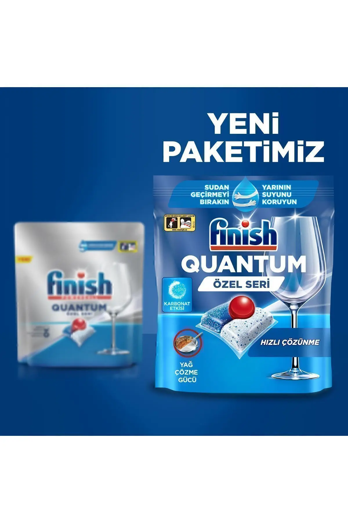 Quantum Özel Seri 100 Kapsül Bulaşık Makinesi Deterjanı Tableti