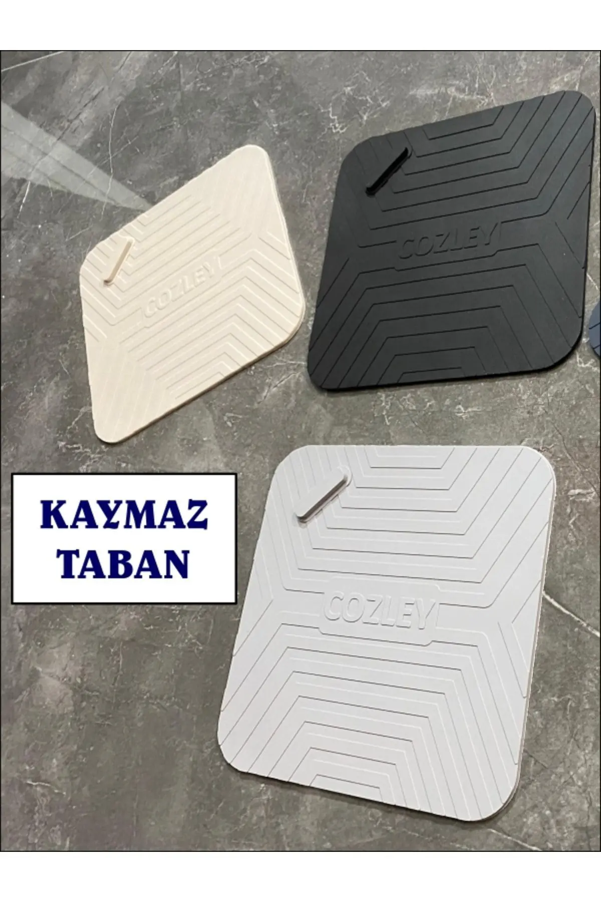 Kötü Koku Önleyici Silikon Mat Banyo Mutfak Lavabo Balkon Gider Tıpası Kapağı Böcek Önleyici Gri