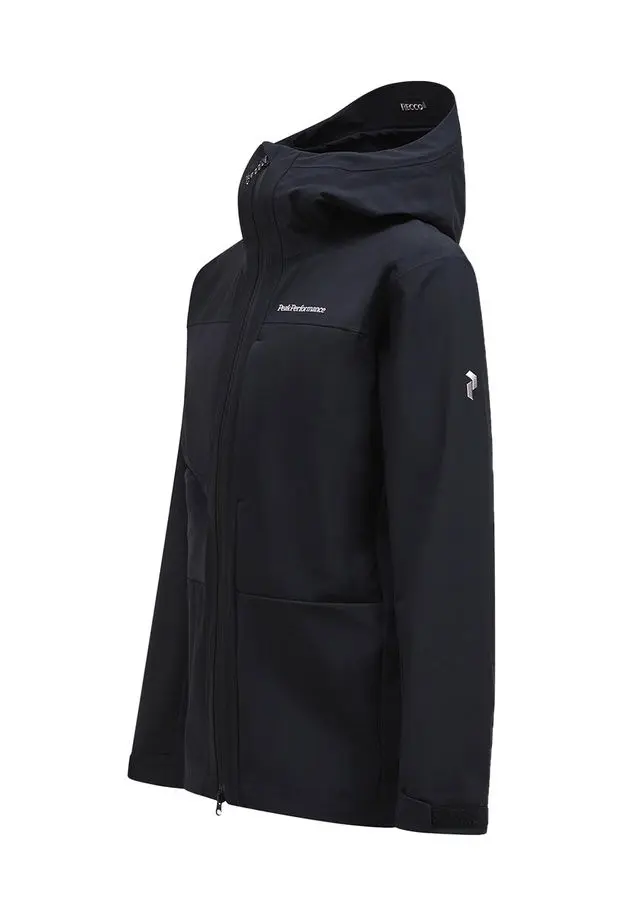Peak Performance Ascent Softshell Pants Erkek Siyah Kayak Ceketi