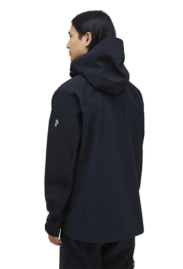 Peak Performance Ascent Softshell Pants Erkek Siyah Kayak Ceketi