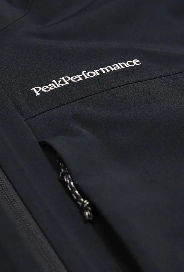 Peak Performance Ascent Softshell Pants Erkek Siyah Kayak Ceketi