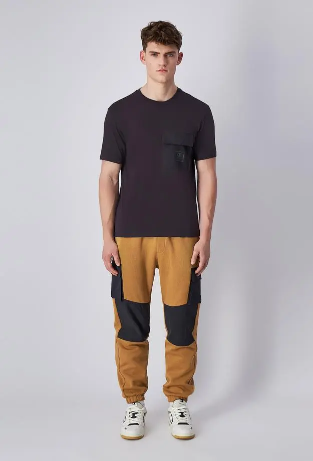 Champion Erkek Siyah T-Shirt