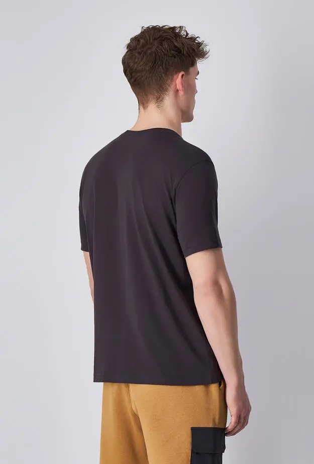 Champion Erkek Siyah T-Shirt