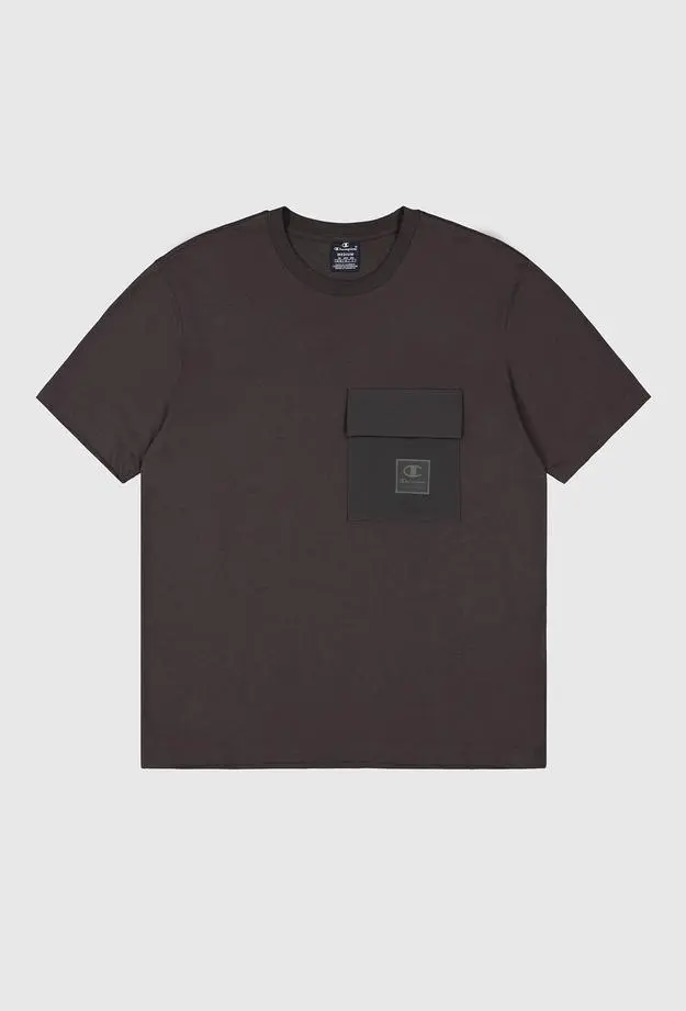 Champion Erkek Siyah T-Shirt