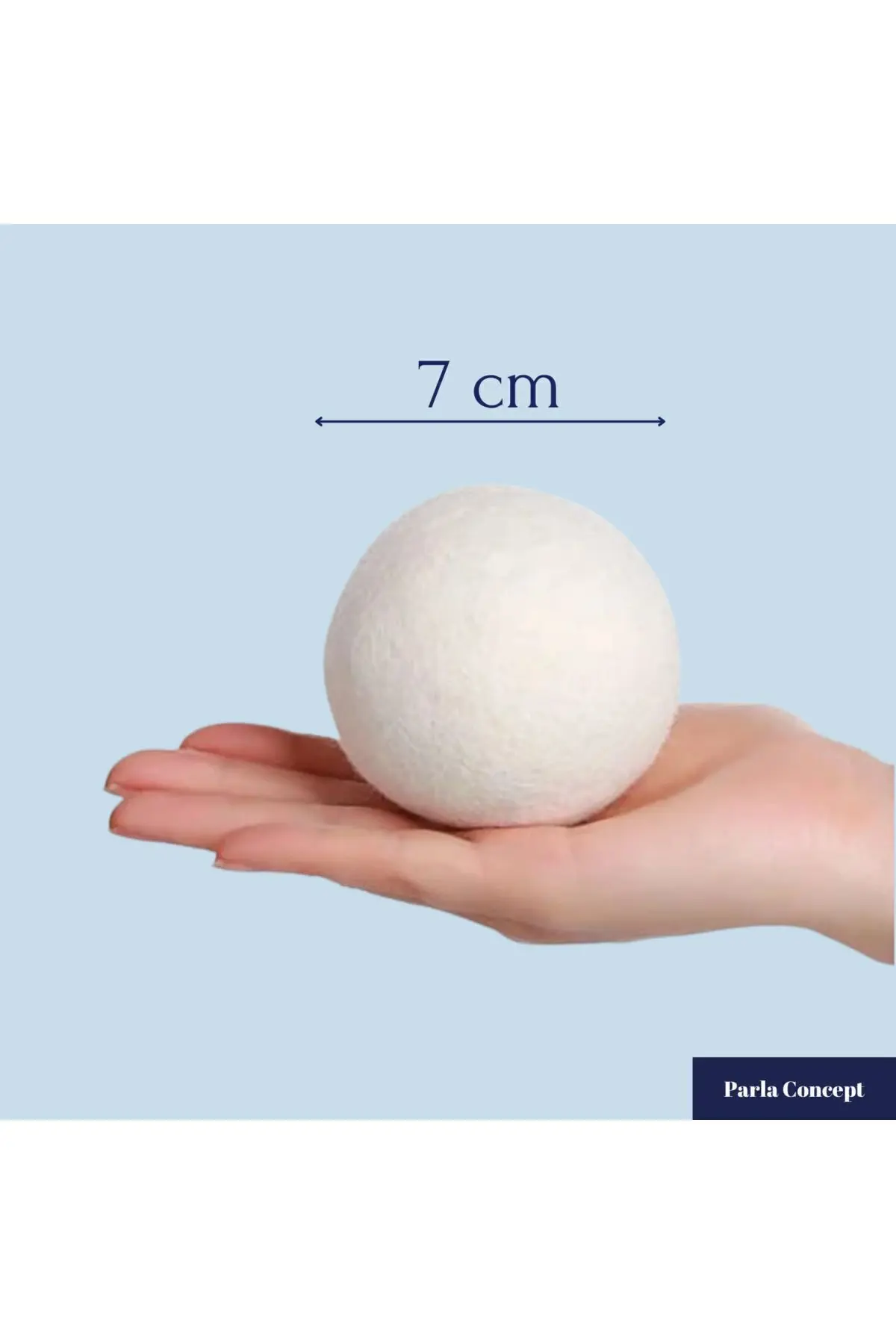 Çamaşır Yün Kurutma Topu ve Koku Seti - Kurutma Makinesi İçin - 3 Adet Top ve 2 Adet Koku - XL