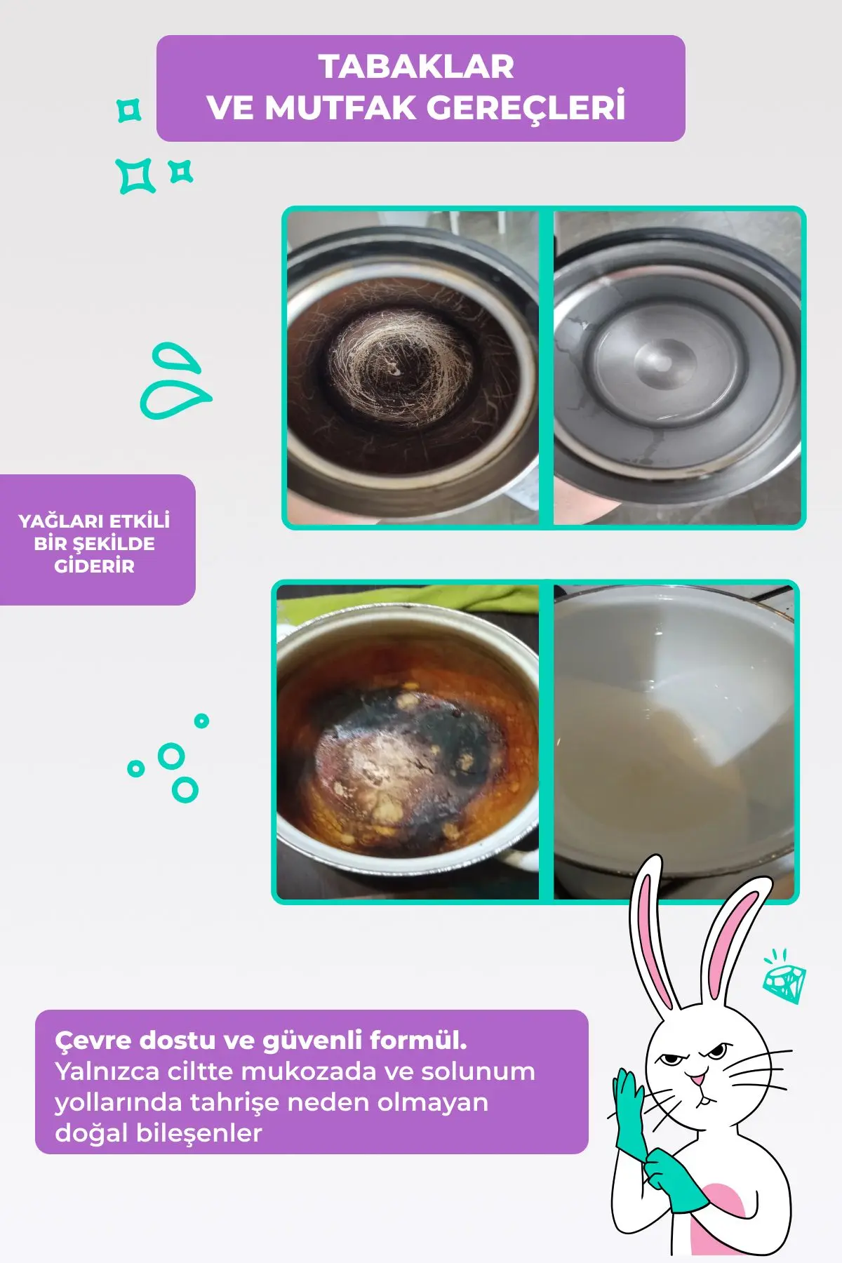 Çamaşır Ve Yüzey Için Çok Amaçlı Oksijenli Toz Leke Çıkarıcı ve beyazlatıcı 2'li Paket 2 X 800 gr