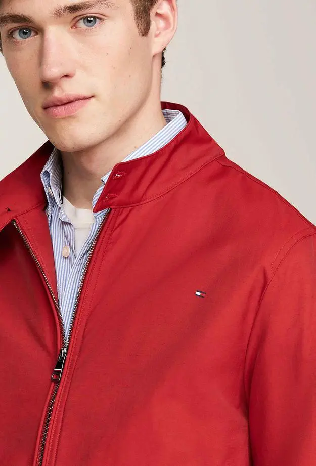Tommy Hilfiger Erkek Kırmızı Mont
