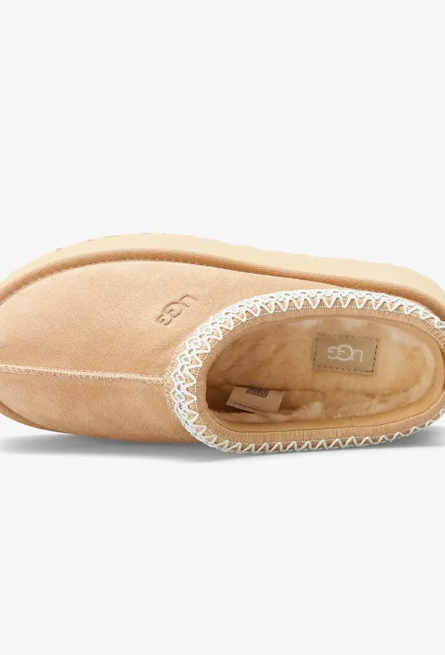 Ugg Tazz II Kadın Platform Krem Terlik