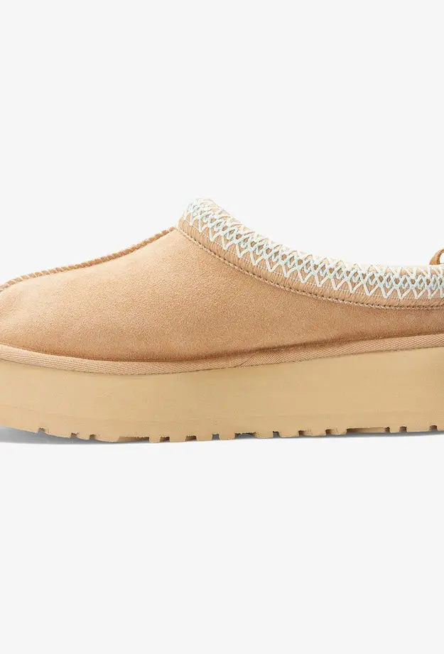 Ugg Tazz II Kadın Platform Krem Terlik