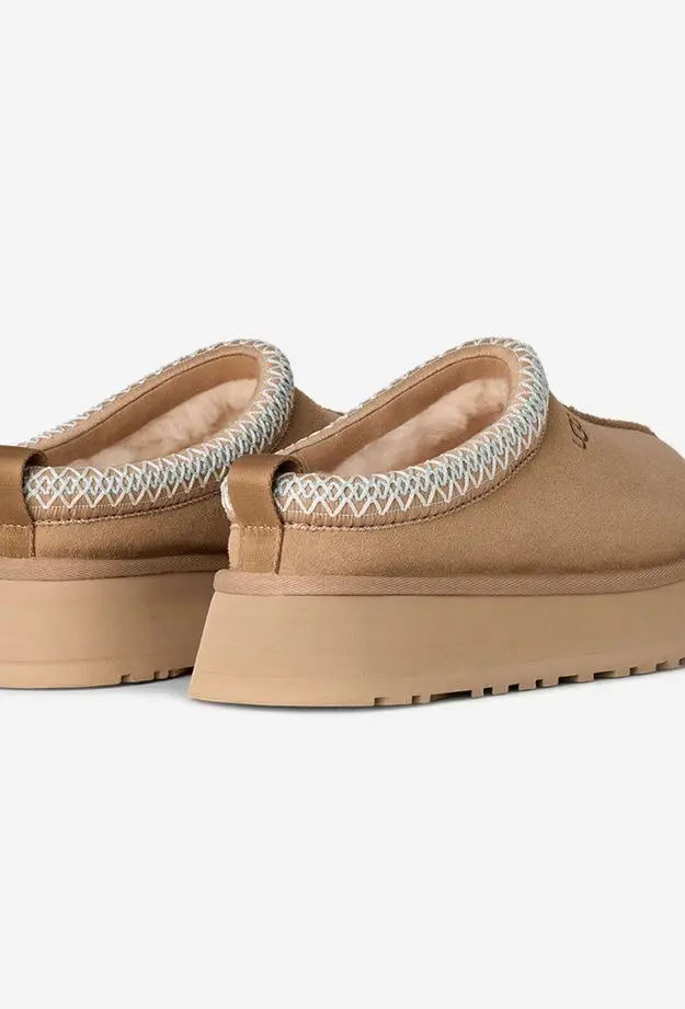 Ugg Tazz II Kadın Platform Krem Terlik
