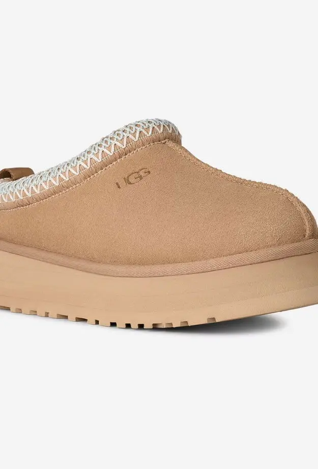 Ugg Tazz II Kadın Platform Krem Terlik
