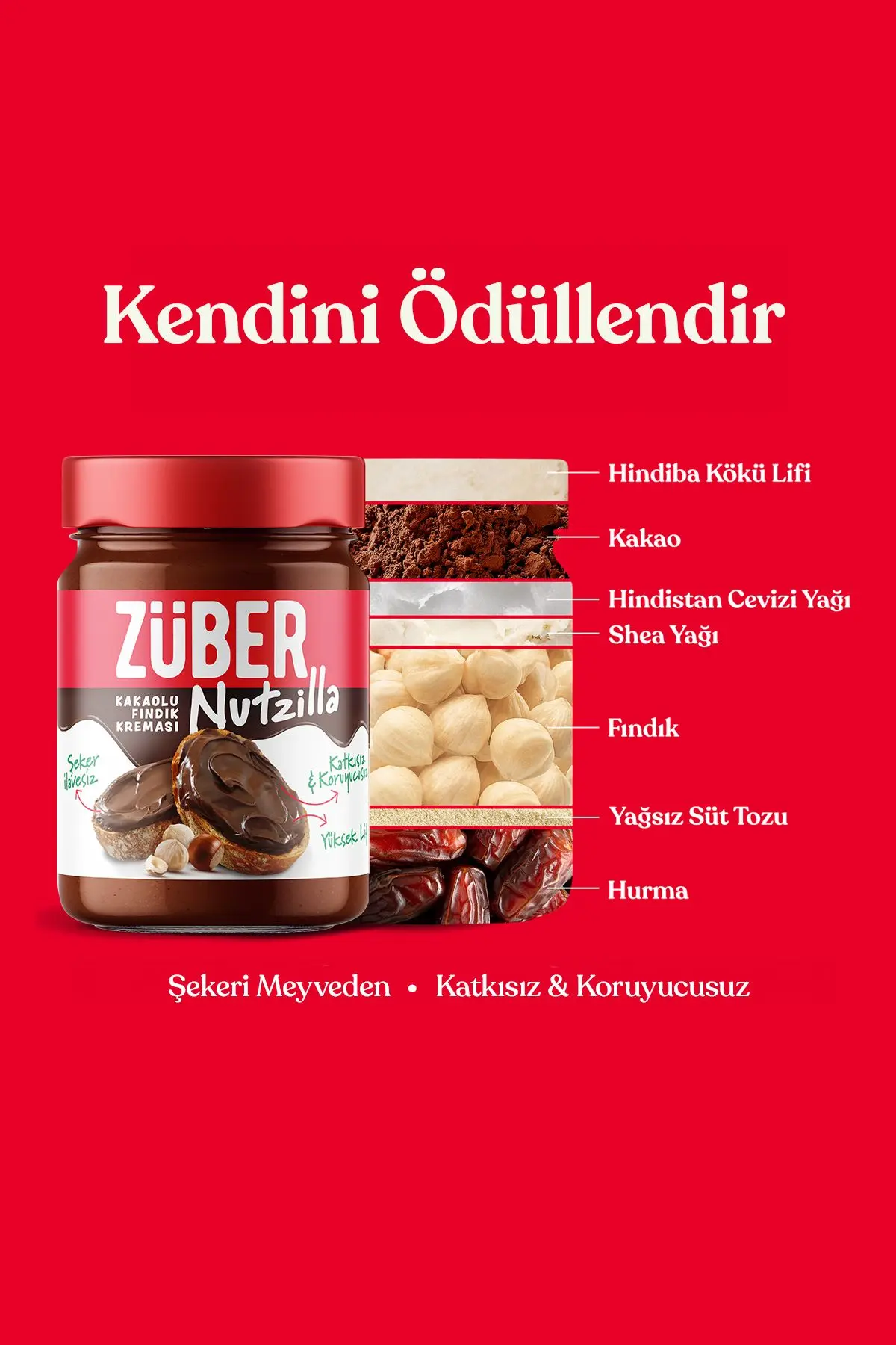 Nutzilla Fındık Kreması Kakaolu 315g X 2 Adet